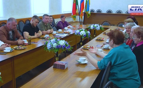 Встреча главы Ферзиковского округа с ветеранскими клубами в преддверии праздника Победы